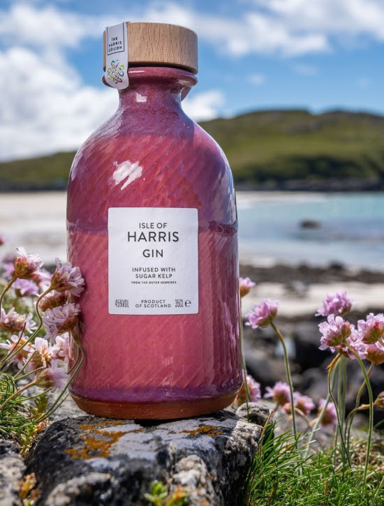 THE HARRIS CEILIDH BOTTLE 0,35l im Bundle mit Isle of Harris Gin 0,7l, 45 % Vol